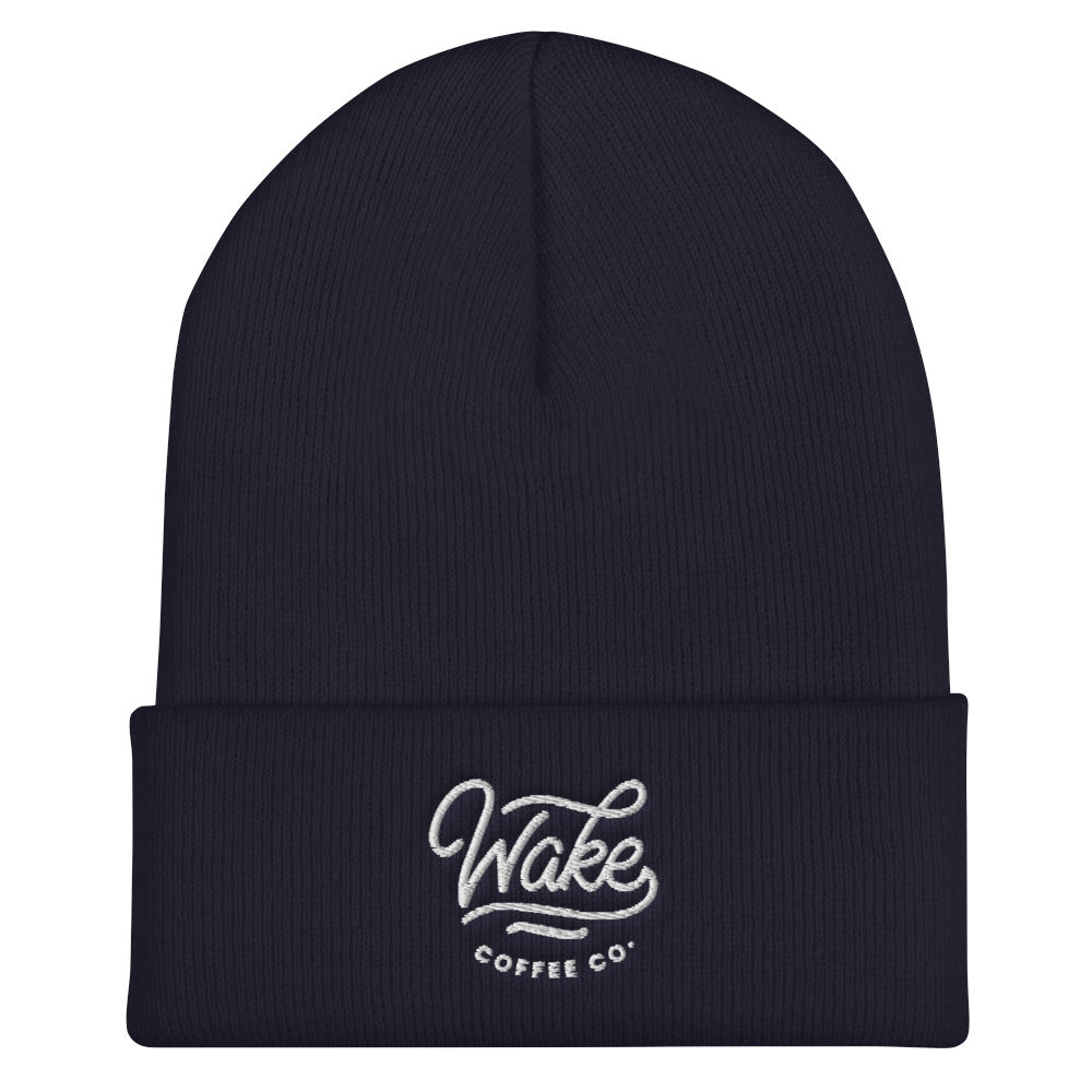 Wake Coffee Co. Cuffed Beanie, Unisex